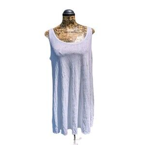 Eileen Fisher Light Gray Midi Dress